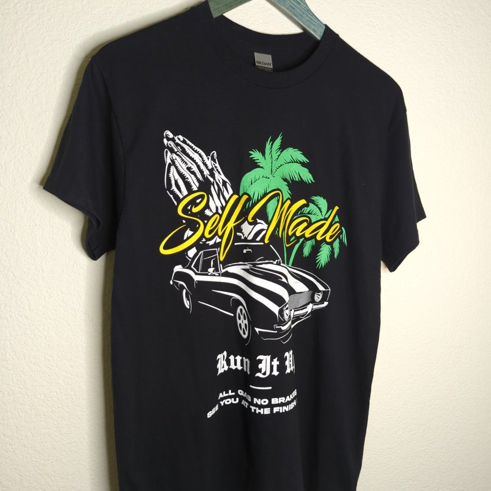 Self Made Praying Hands Tee Sz M